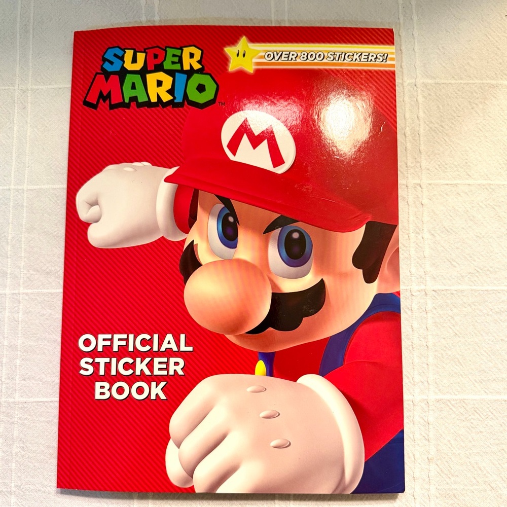 Nintendo Super Mario Sticker Book